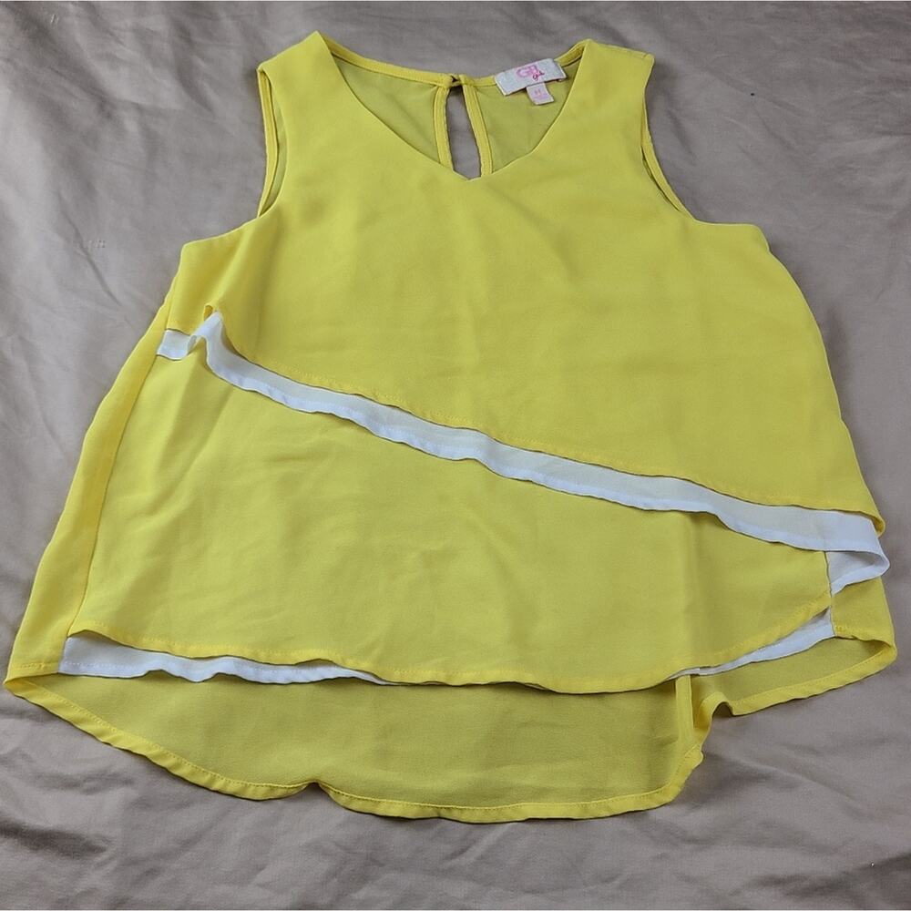 GB Girls yellow top